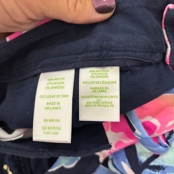 Lilly Pulitzer Callahan Stretch Knit 5” Shorts - Picture 6 of 6